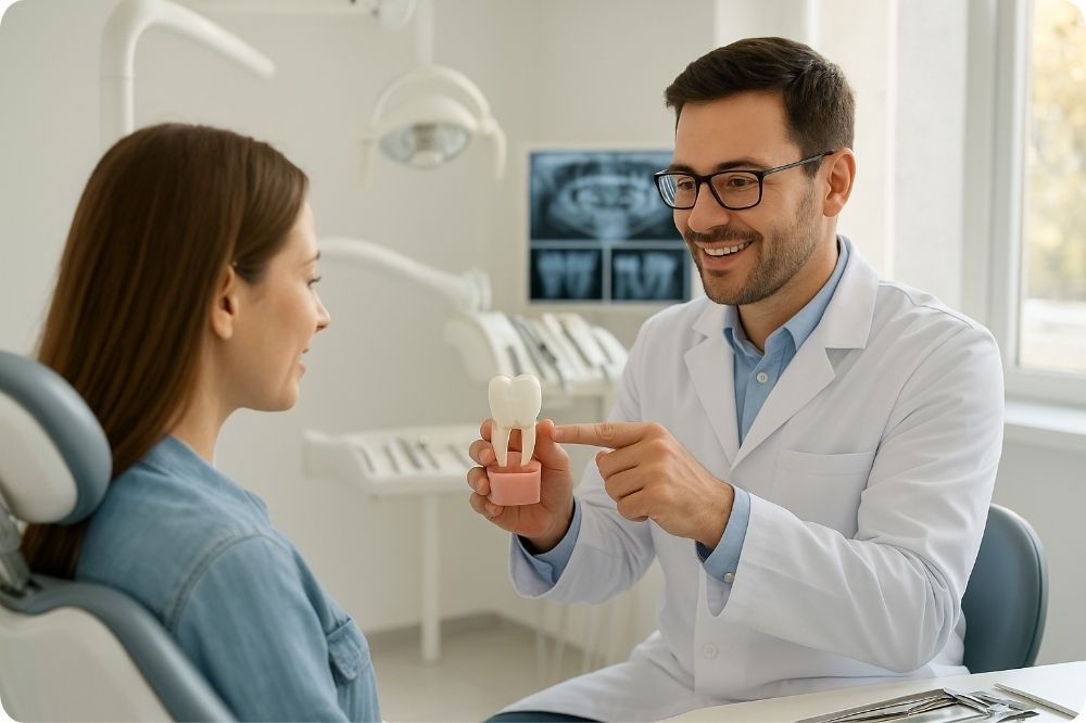 dental crowns in Oakville